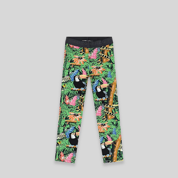 Kenzo Kids Girl's Tropical Leggings