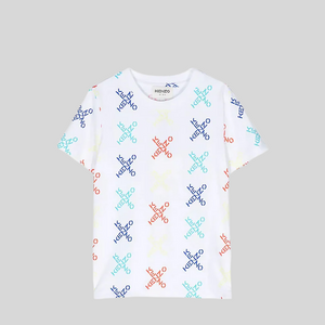 Kenzo Kids Cross Multi-Logo T-Shirt