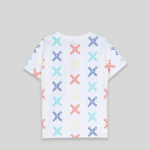 Kenzo Kids Cross Multi-Logo T-Shirt