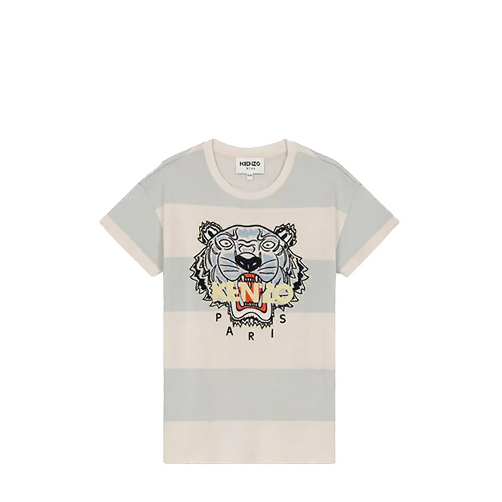 Kenzo Kids Striped Tiger T-Shirt