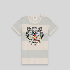 Kenzo Kids Striped Tiger T-Shirt