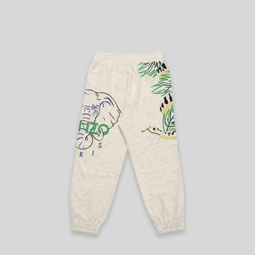Kenzo Kids Jungle Animals Fleece Sweatpants