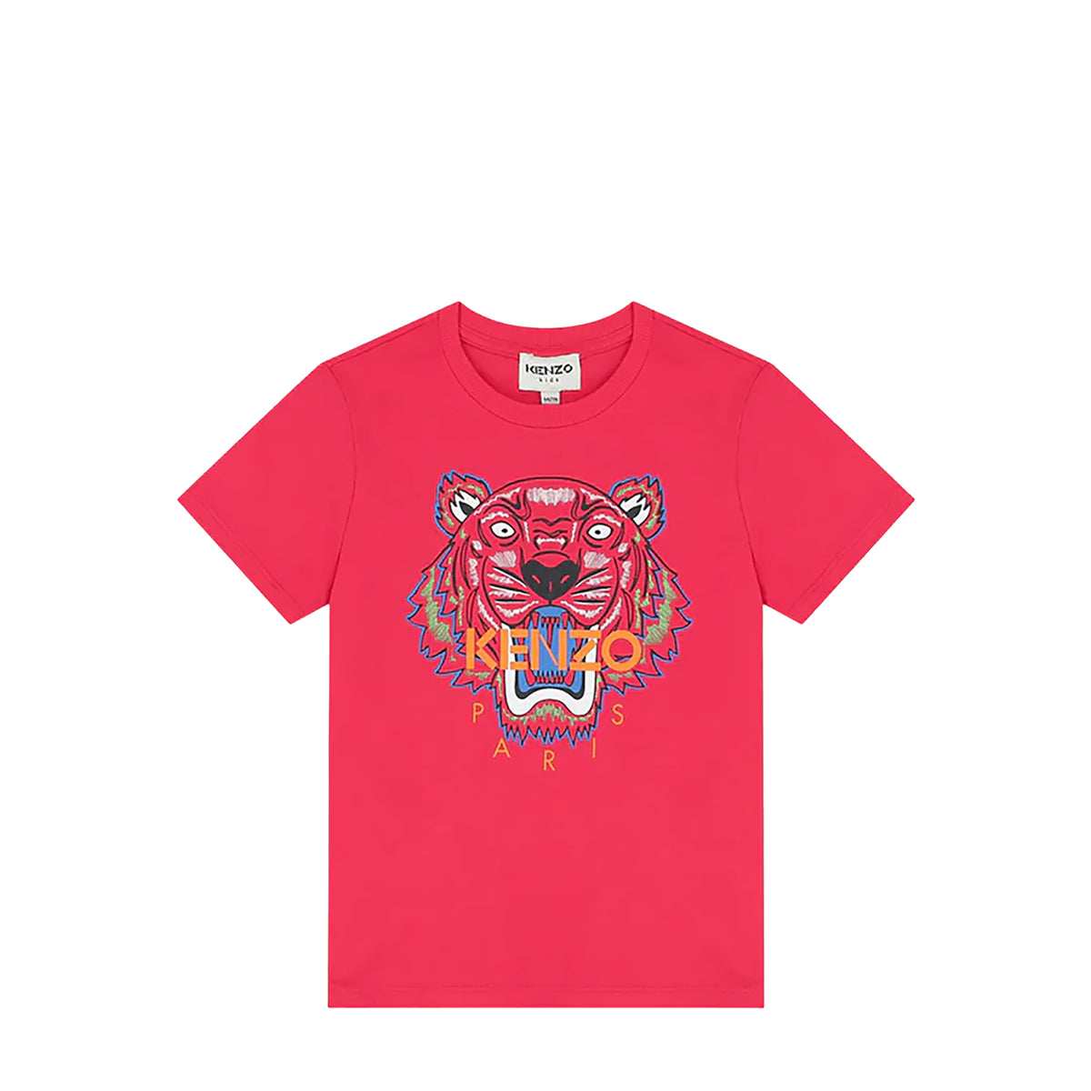 Kenzo Kids Color Tiger Logo T-Shirt