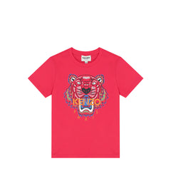 Kenzo Kids Color Tiger Logo T-Shirt