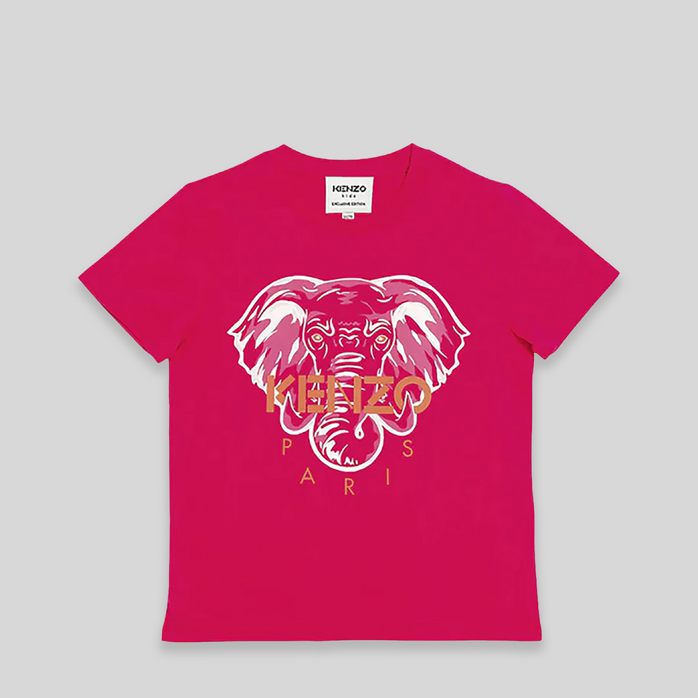 Kenzo Kids Elephant Logo T-Shirt