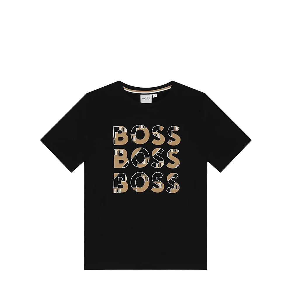 Hugo Boss Kids Triple Logo T-Shirt
