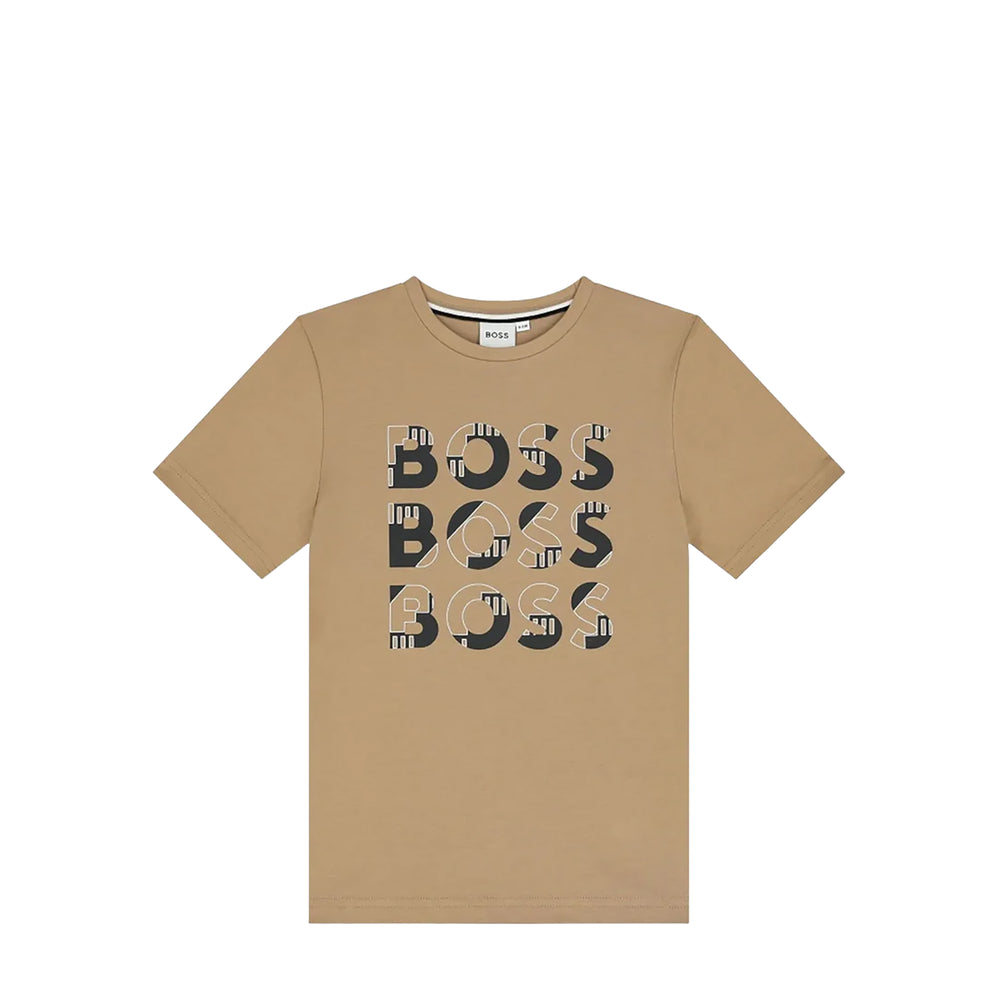 Hugo Boss Kids Triple Logo T-Shirt