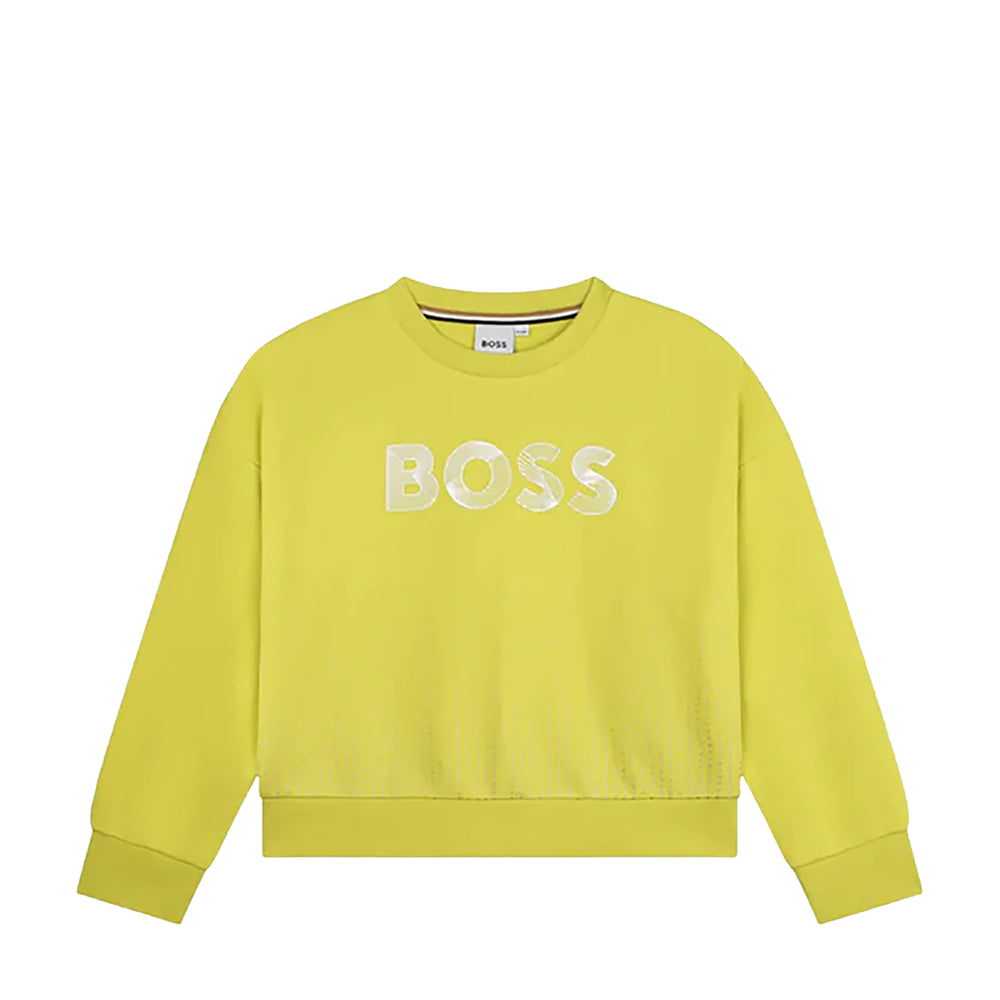 Hugo Boss Kids Lustrous Logo Sweatshirt