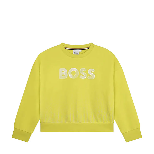 Hugo Boss Kids Lustrous Logo Sweatshirt