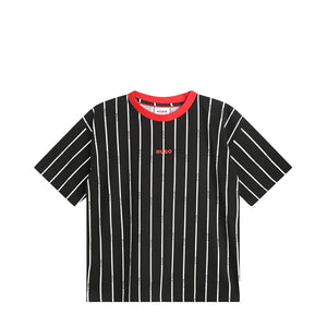 Hugo by Hugo Boss Kids Pinstripe Logo T-Shirt