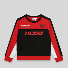 Hugo by Hugo Boss Kids Colorblock Racing Sweatshirt