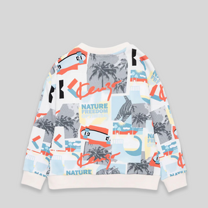 Kenzo Kids Graphic Print Sweatshirt
