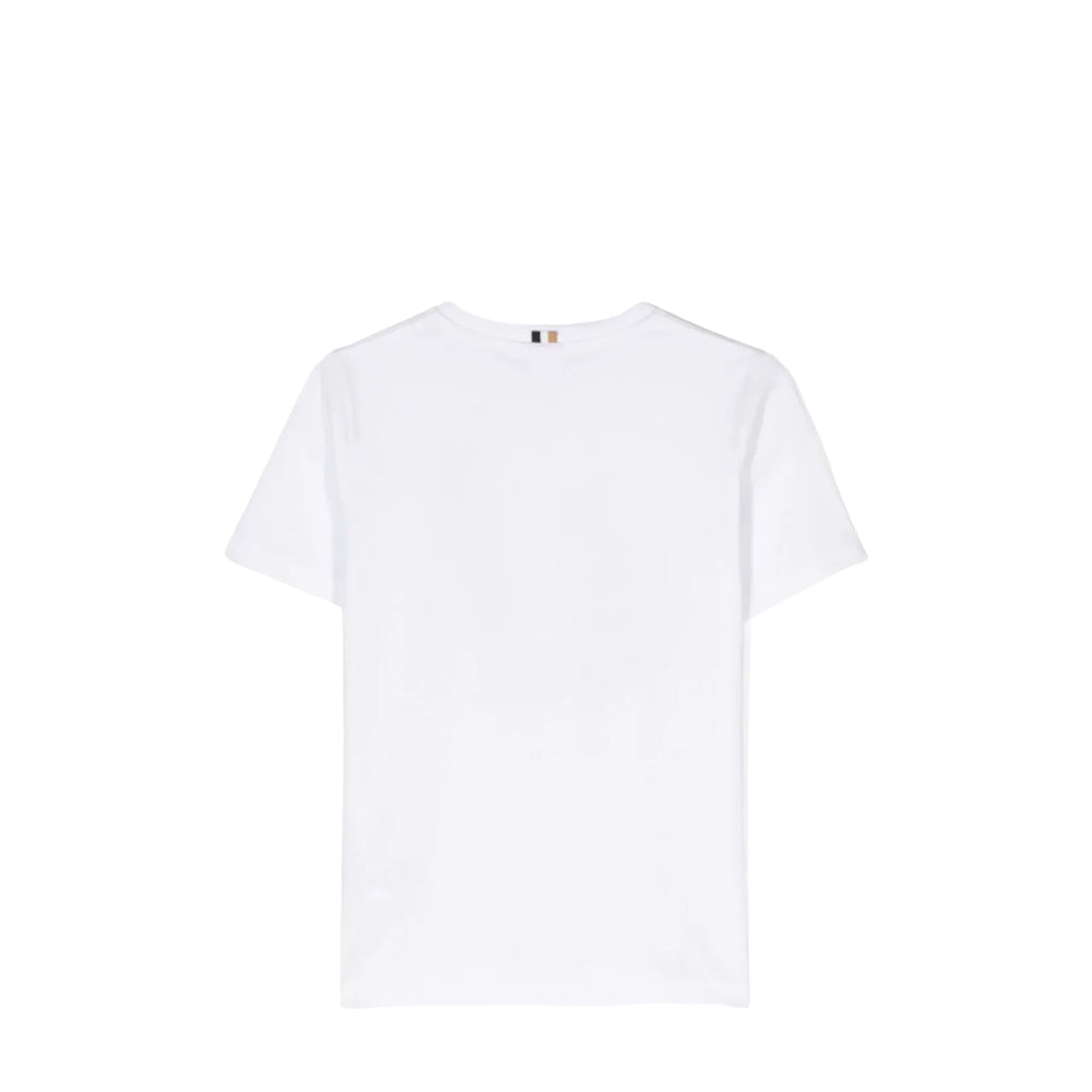 Hugo Boss Kids Striped Logo T-Shirt
