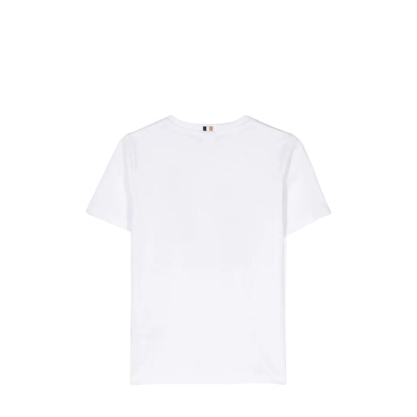 Hugo Boss Kids Striped Logo T-Shirt