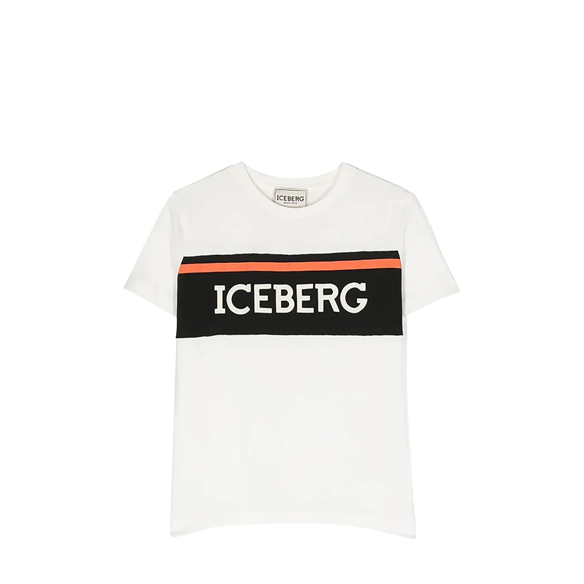Iceberg Kids Logo Print Short Sleeves T-Shirt
