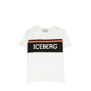 Iceberg Kids Logo Print Short Sleeves T-Shirt
