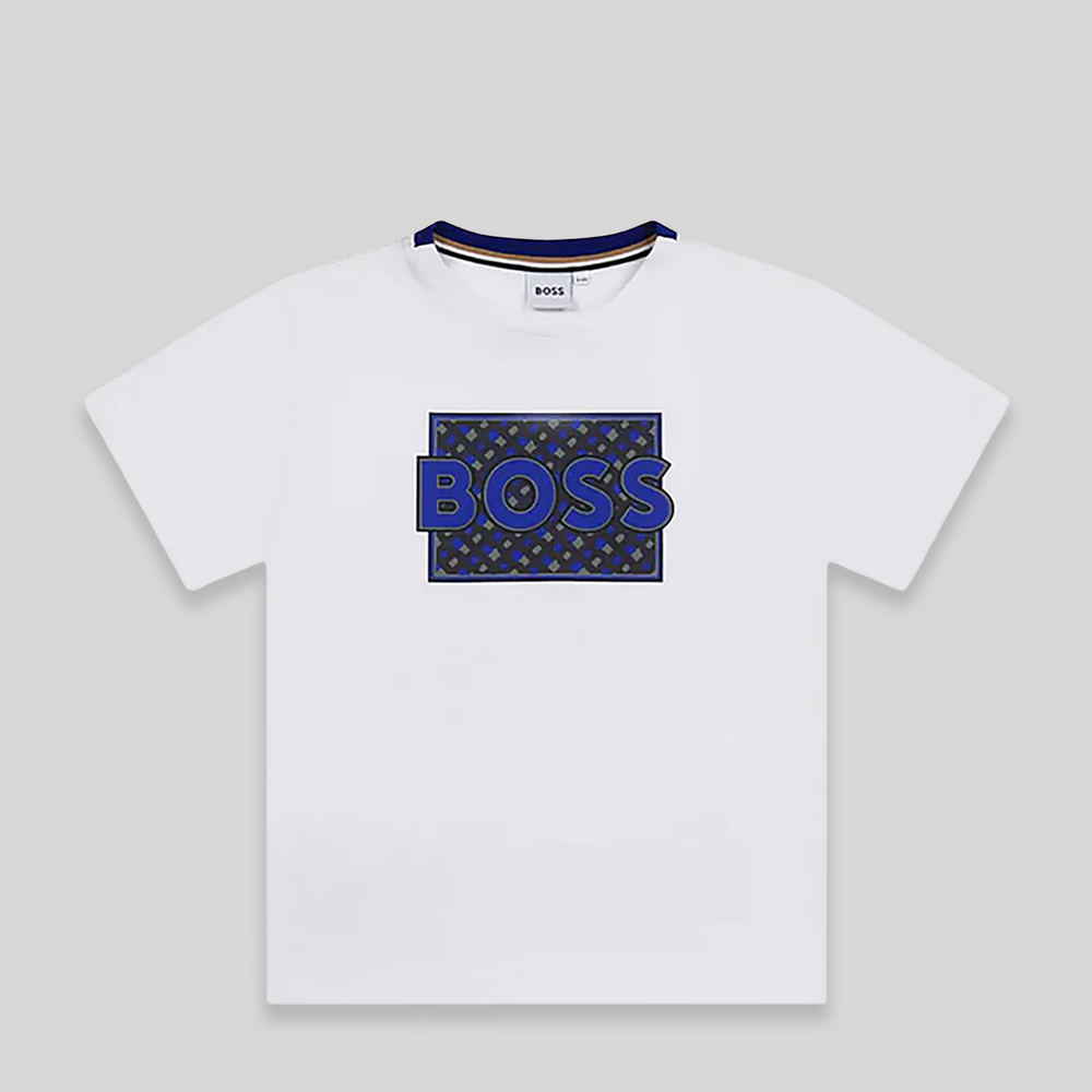 Hugo Boss Kids Monogram Logo T-shirt