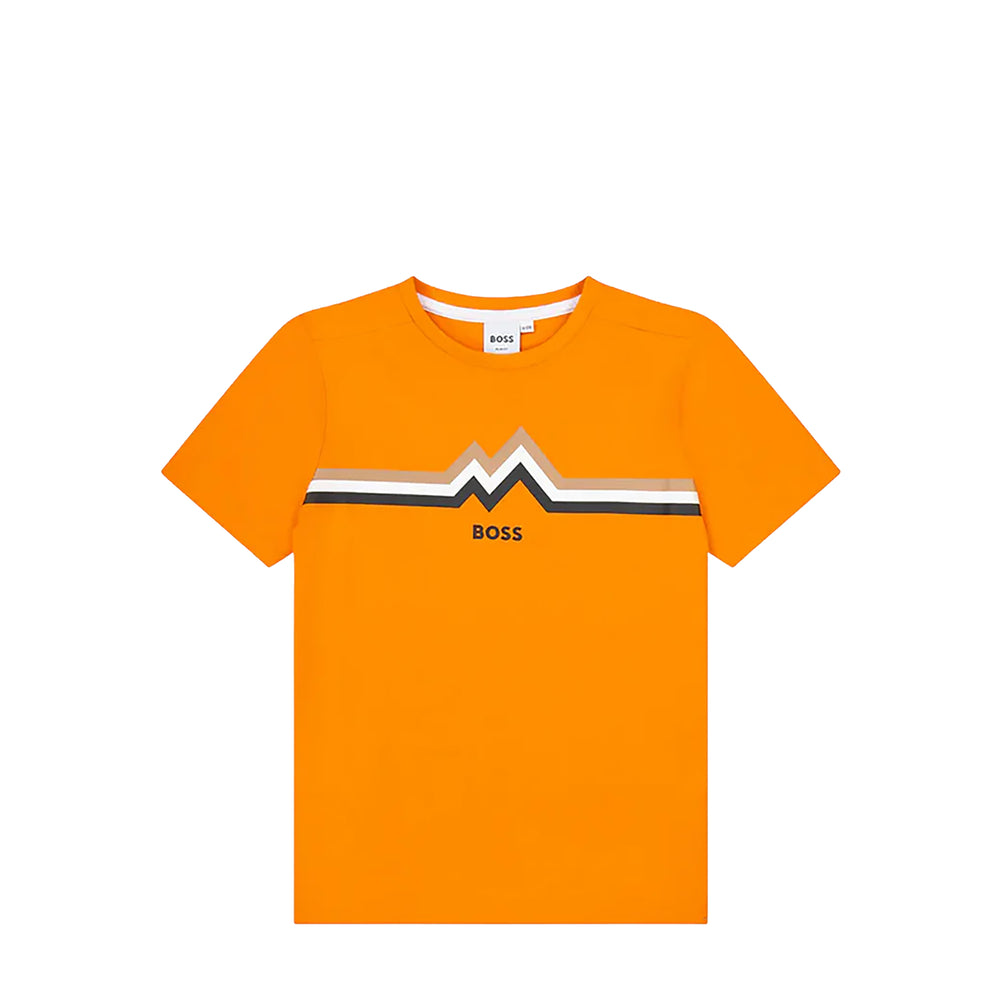 Hugo Boss Kids Stripe Logo T-shirt