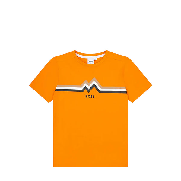 Hugo Boss Kids Stripe Logo T-shirt