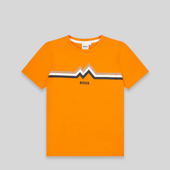 Hugo Boss Kids Stripe Logo T-shirt