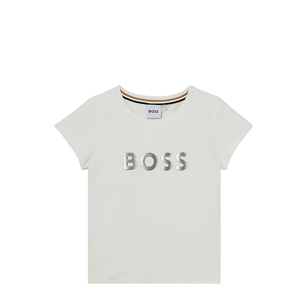 Hugo Boss Kids Shiny Logo T-shirt