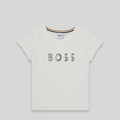 Hugo Boss Kids Shiny Logo T-shirt