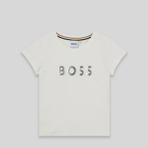 Hugo Boss Kids Shiny Logo T-shirt