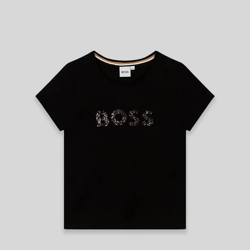 Hugo Boss Kids Shiny Logo T-shirt