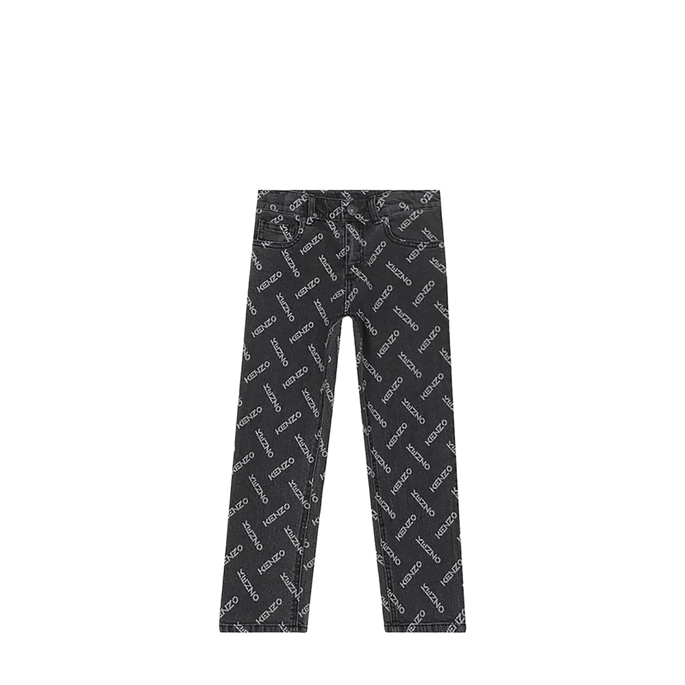 Kenzo Kids Brand Logo Jeans