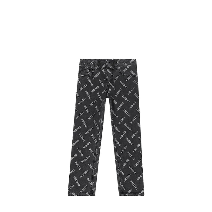 Kenzo Kids Brand Logo Jeans