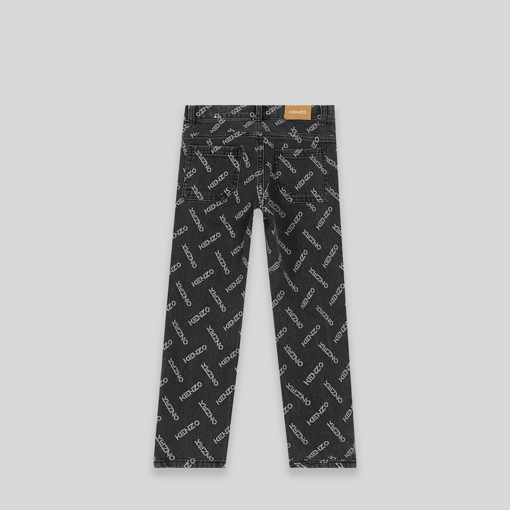 Kenzo Kids Brand Logo Jeans