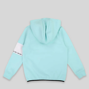 Hugo Boss Kids Mesh Pullover Hoodie Sweatshirt