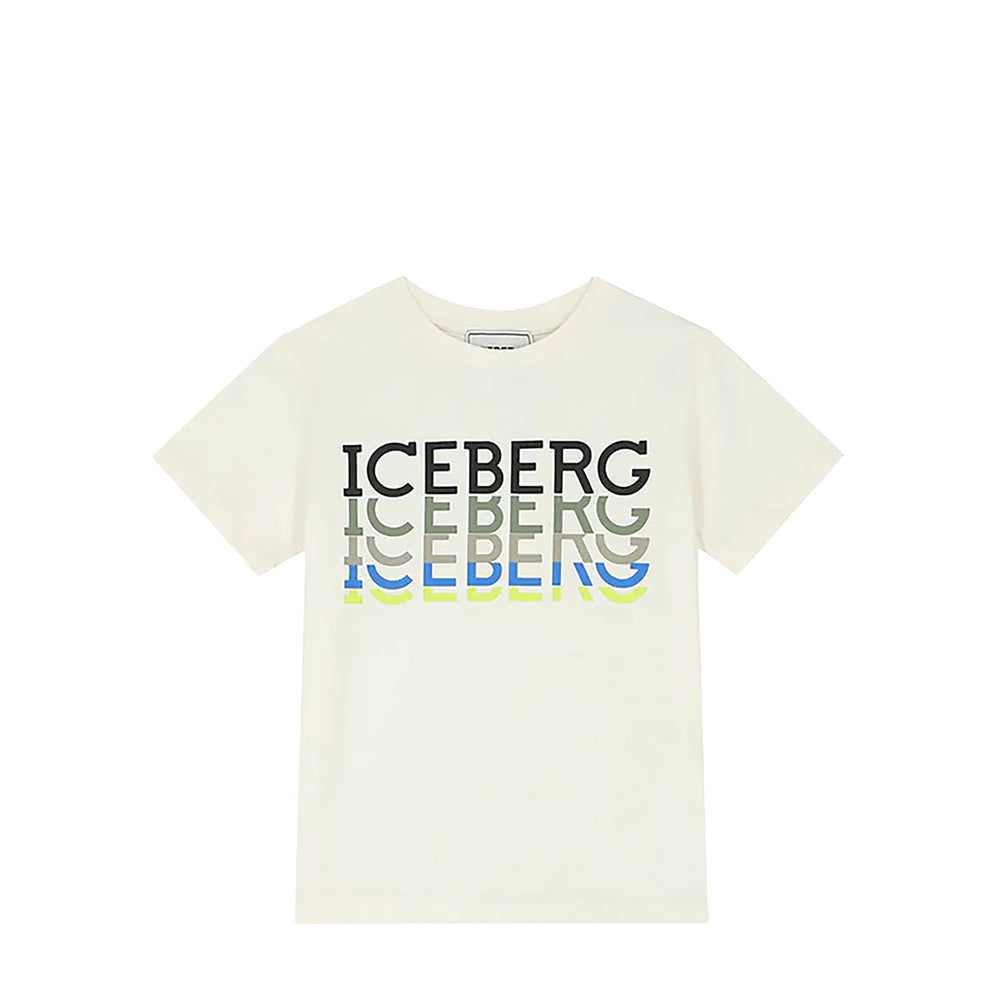 Iceberg Kids Multi Logo T-Shirt