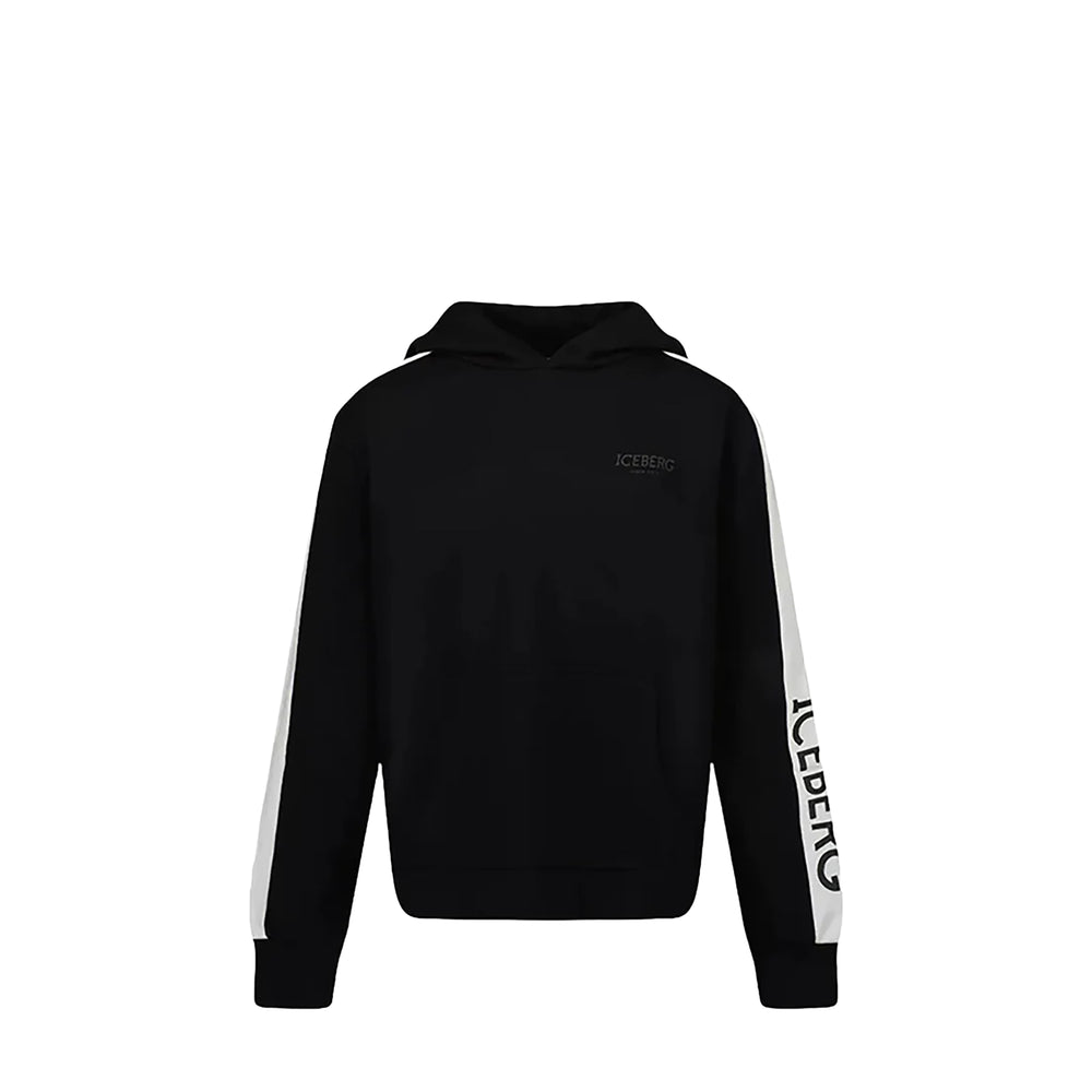 Iceberg Kids Tape Logo Hooded Sweatshirt