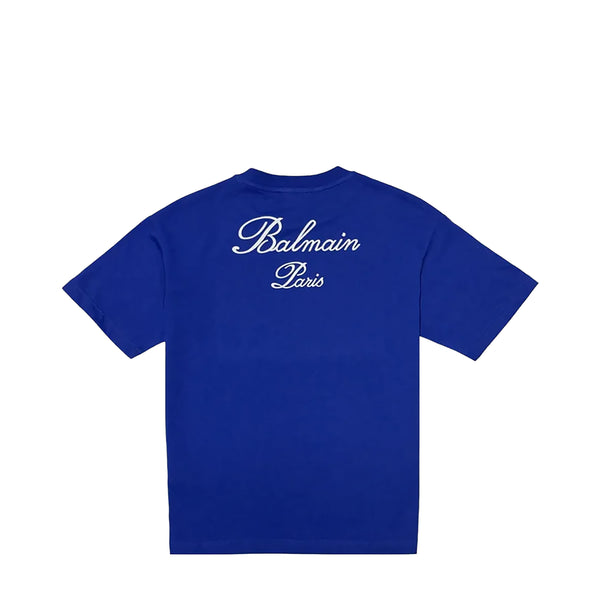 Balmain Kids Dragon Print Logo T-Shirt