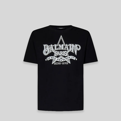 Balmain Kids Western Star Logo T-Shirt