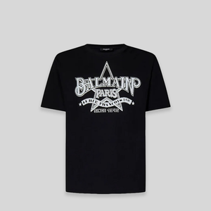 Balmain Kids Western Star Logo T-Shirt
