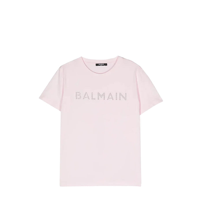 Balmain Kids Embellished Logo T-Shirt