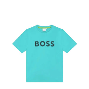 Hugo Boss Kids Applique Logo Short Sleeve T-Shirt