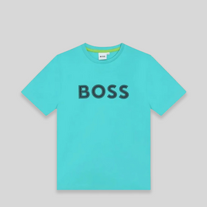 Hugo Boss Kids Applique Logo Short Sleeve T-Shirt