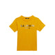 Balmain Kids Metallic Logo Text T-shirt
