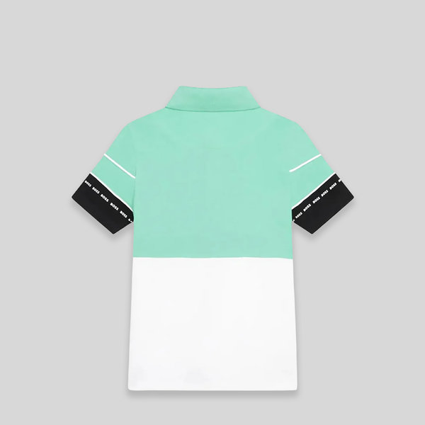 Hugo Boss Kids Color Panel Pique Polo