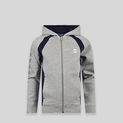 Hugo Boss Kids Full-Zip Up Dot Graphic Hoodie Sweatshirt