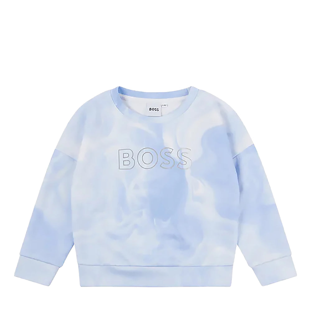Hugo Boss Kids Girl's Tie-Dye Sweatshirt