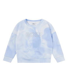 Hugo Boss Kids Girl's Cloud Effect Sweatshirt