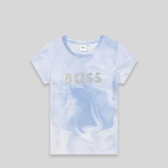 Hugo Boss Kids Girl's Cloud-Effect T-Shirt