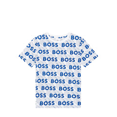Hugo Boss Kids All Over 3D Print Logo T-Shirt