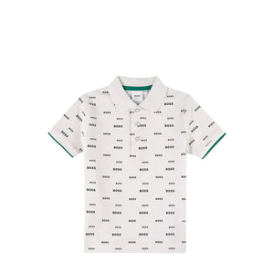 Hugo Boss Kids All Over Print Logo Polo