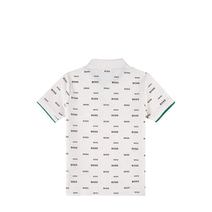 Hugo Boss Kids All Over Print Logo Polo