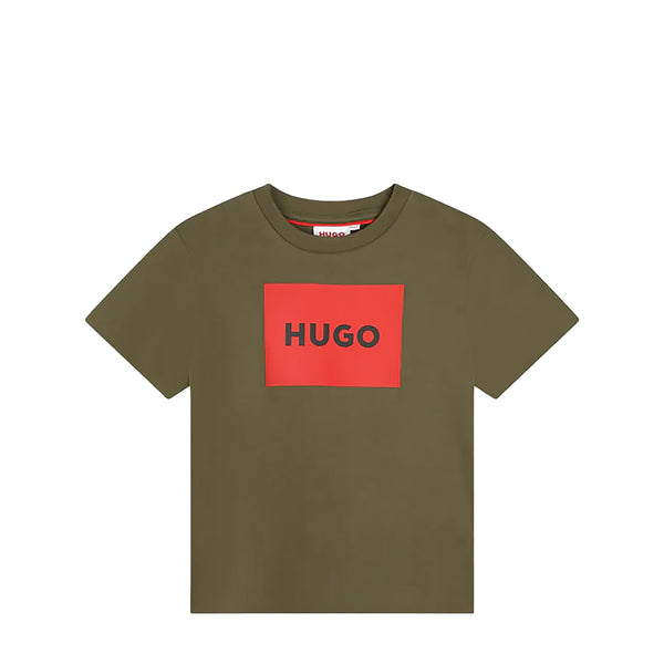 HUGO by Hugo Boss Kids Box Logo T-Shirt